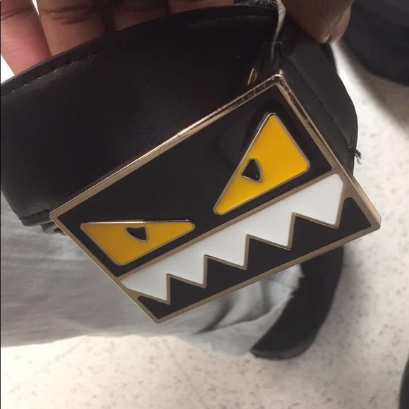 fendi face belt